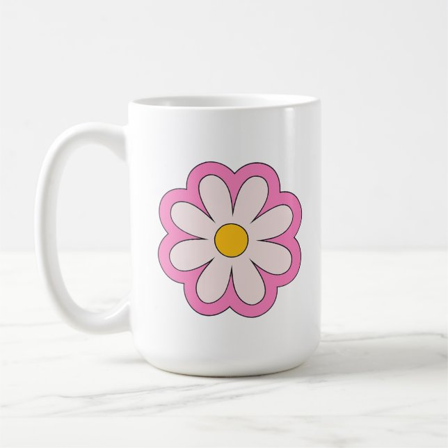 Blomma Kaffemugg (Vänster)