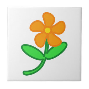 Blomma Kakelplatta