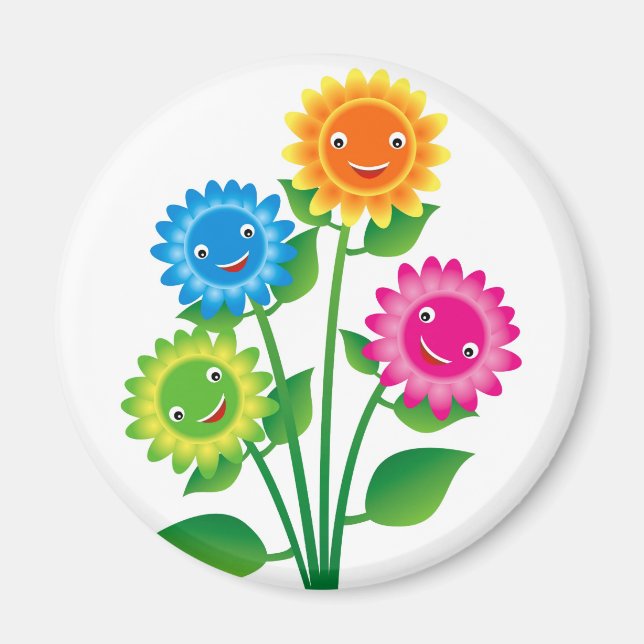 blomma magnet (Framsidan)