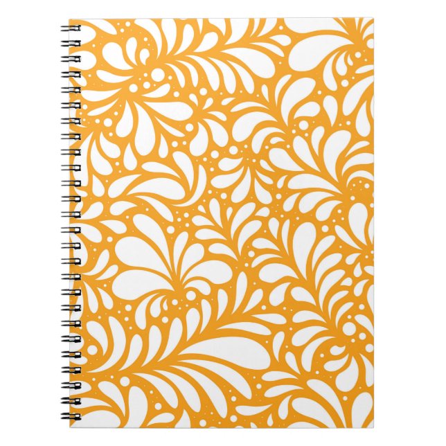 Blomma Mandala 4 Anteckningsbok (Framsidan)