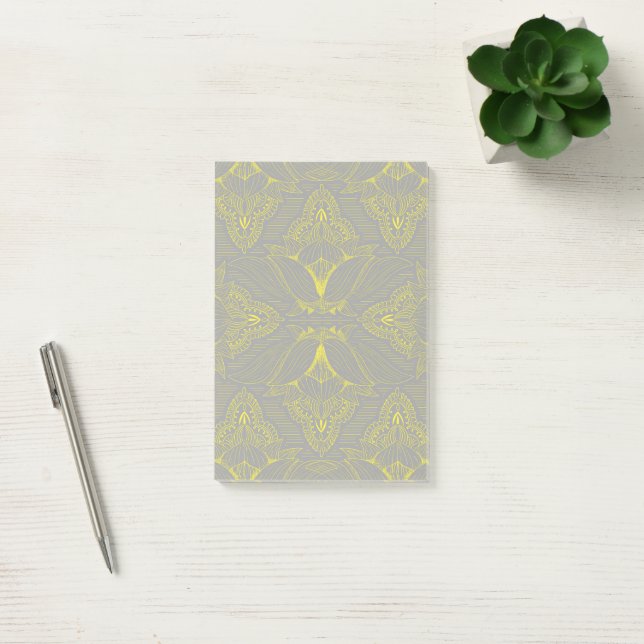 Blomma Mandala 4 Post-it Block (Kontor)