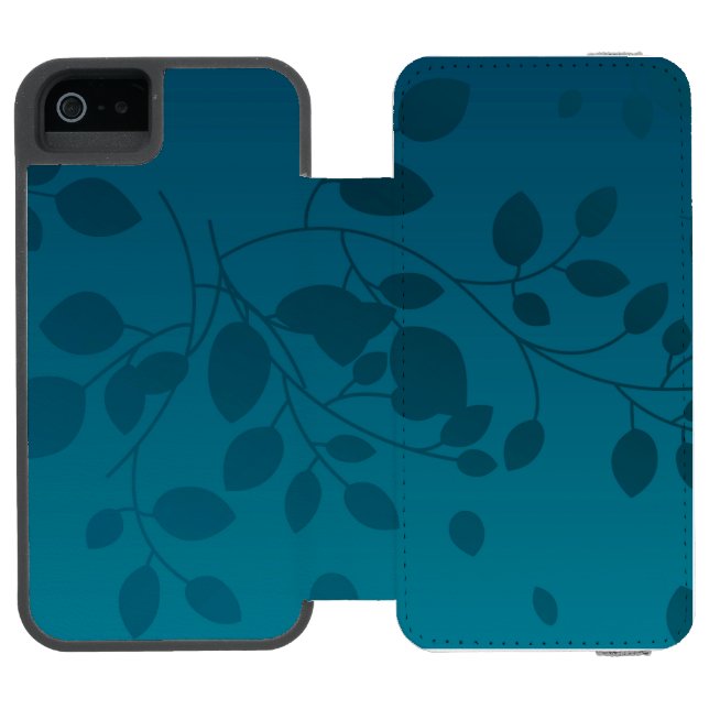 Blomma Mandala 6 Incipio iPhone Wallet Skal (Folio Öppen)