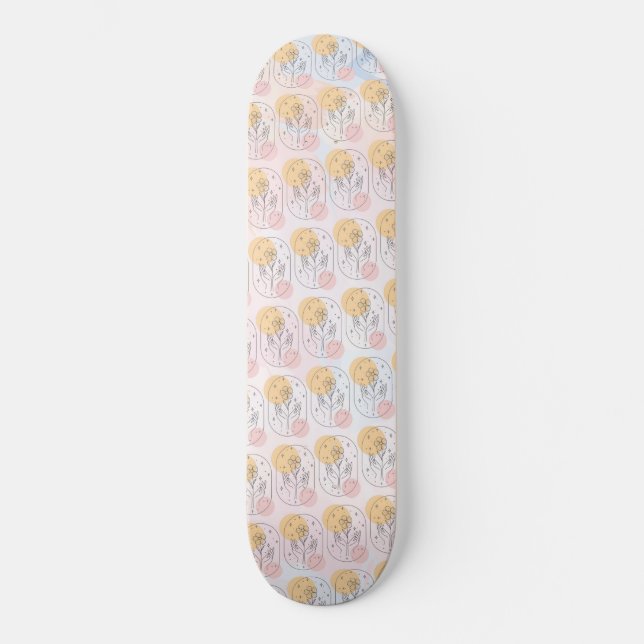 Blomma Mini Skateboard Bräda 18,5 Cm (Framsida)