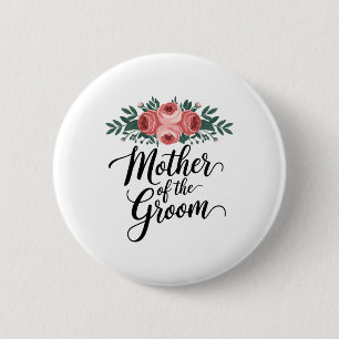Blomma Mor till Brudgummen Bröllopsfirande Mamma F Knapp