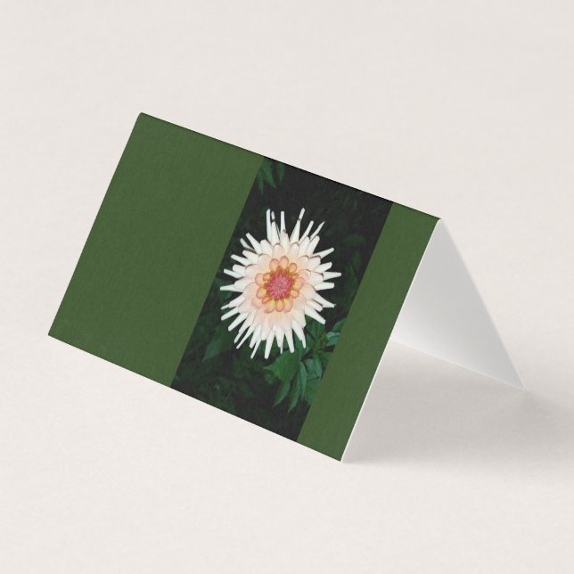 blomma på en coola kväll kort (Framsida)