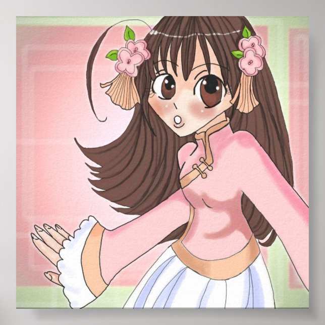 blomma poster (Framsidan)