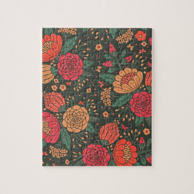 blomma pussel (Vertikal)