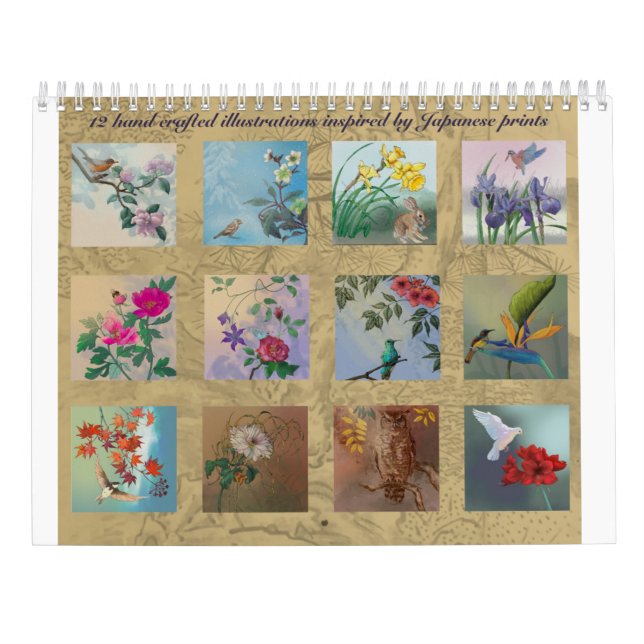 Blomma sand Fauna 2027 Väggkalender Kalender (Baksida)