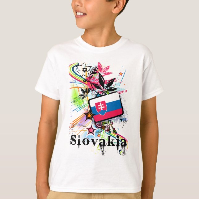 Blomma Slovakien T-shirt (Framsida)