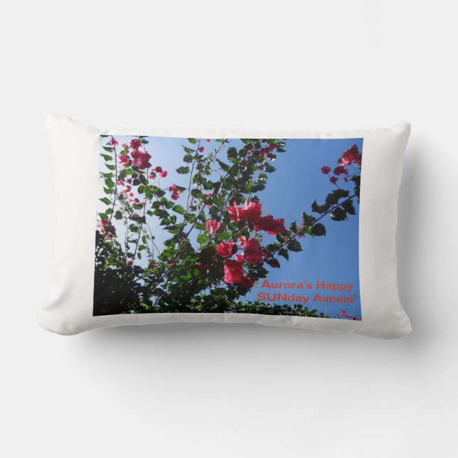 Blomma-Söndag! Lumbarkudde (Framsida)