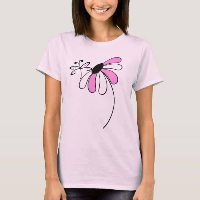 Blomma T Shirt (Framsida)