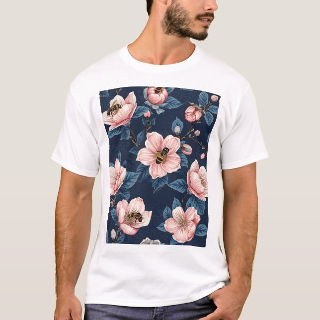 blomma t shirt (Framsida)