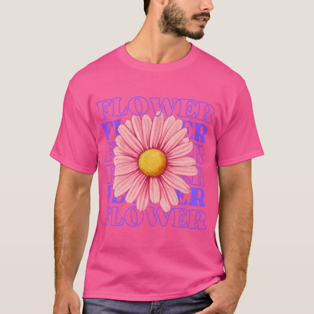 Blomma T Shirt (Framsida)