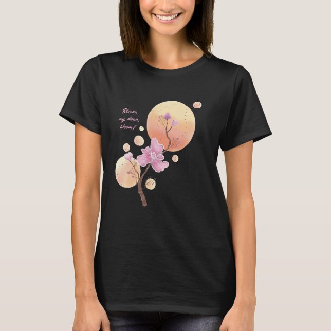 blomma T-Shirt mor Day (Framsida)