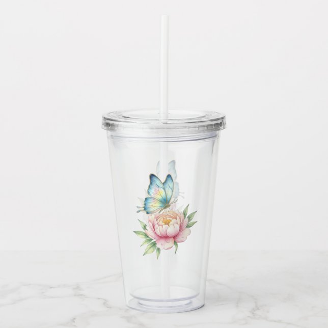 Blomma Take Away Mugg (Framsida)