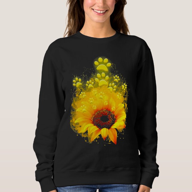 Blomma Tass Solros Tass Flug T Shirt (Framsida)