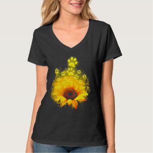 Blomma Tass Solros Tass Flygande T Shirt