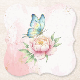 Blomma Underlägg Papper