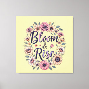 Blomma & Växa Canvastryck