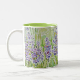 Blommaängvattenfärg Två-Tonad Mugg