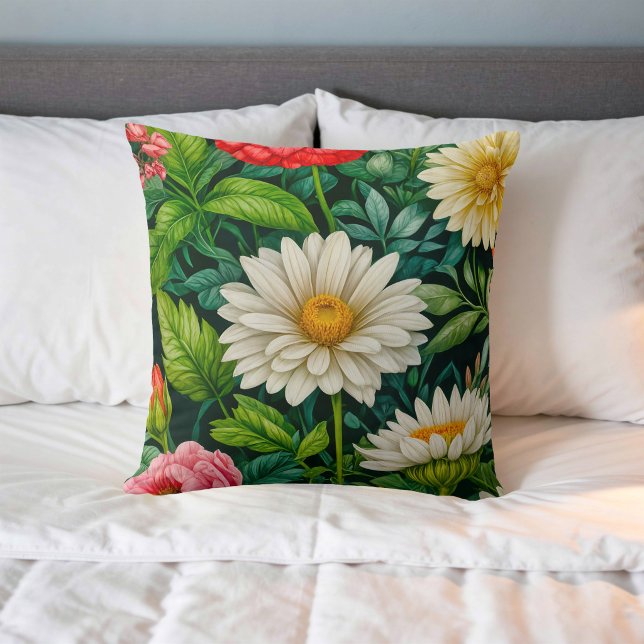 Blommabild nr 14, blomsterserie, kastkudde kudde (Skapare uppladdad)