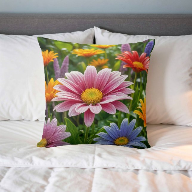 Blommabild nr 30, blomsterserie, kastkudde kudde (Skapare uppladdad)
