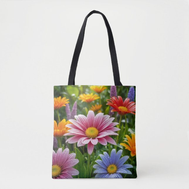 Blommabild nr 30, blomsterserie, totebag tygkasse (Framsida)