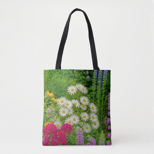 Blommabild nr 7, blomsterserie, totebag tygkasse (Framsida)