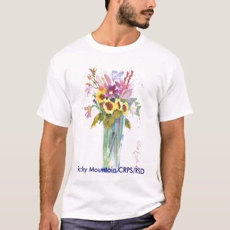 Blommabild, stenigt berg CRPS/RSD Tee