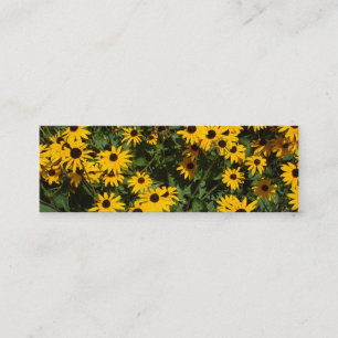 Blommabokmärken Mini Visitkort
