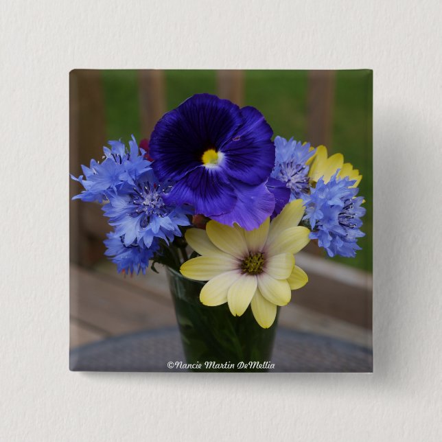 BlommaBuketten knäppas Knapp (Framsida)