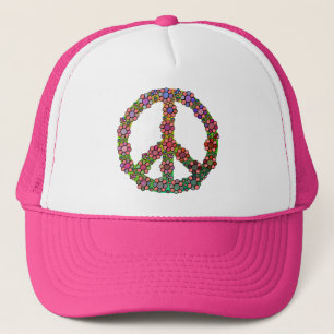 Blommafredsteckensymbol Truckerkeps