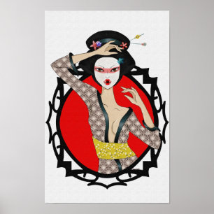 BlommaGeisha Poster