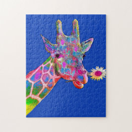 Blommagiraff Pussel