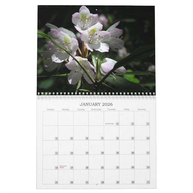 Blommakalender Kalender (Jan 2026)
