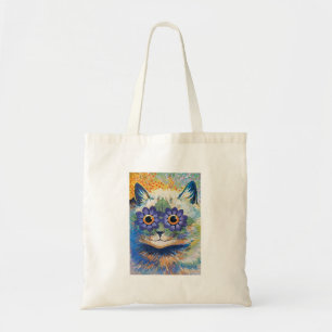 Blommakatt av Louis Wain Tygkasse
