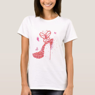 BlommakickHäl-Skjorta T-shirt