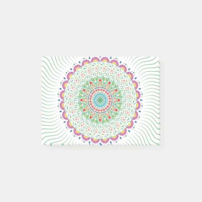 Blommakonst Post-it Block (Framsida)