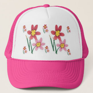 Blommalock Keps