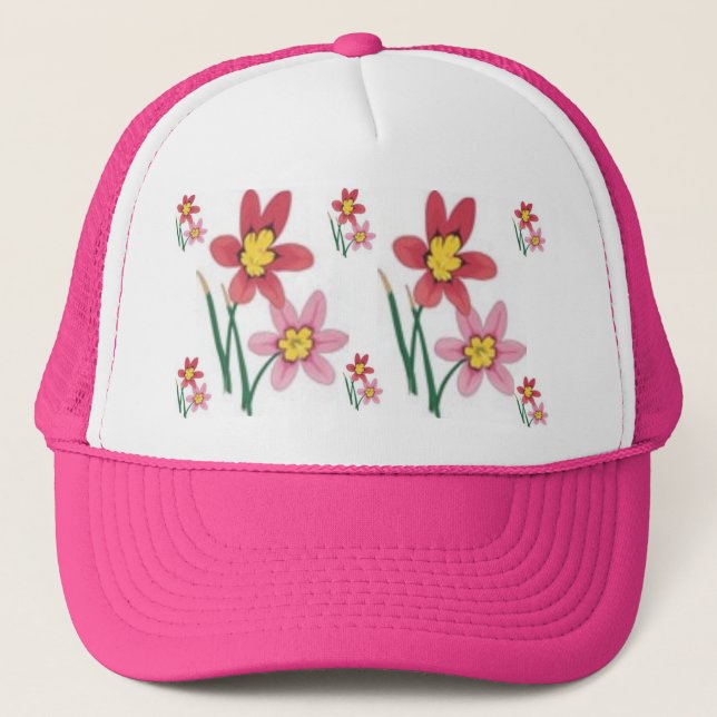 Blommalock Keps (Framsida)