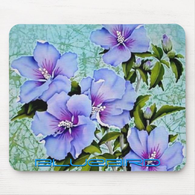 Blommamålningar Mousepad 22 Musmatta (Framsidan)