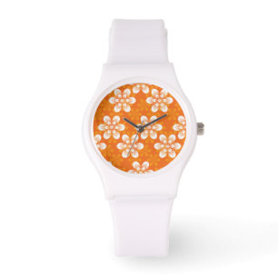 Blommamönster Armbandsur