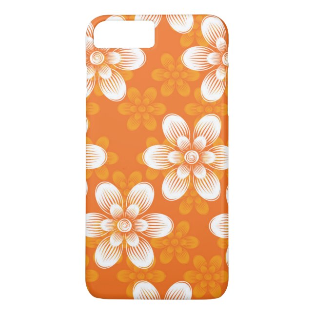 Blommamönster Case-Mate iPhone Skal (Baksida)