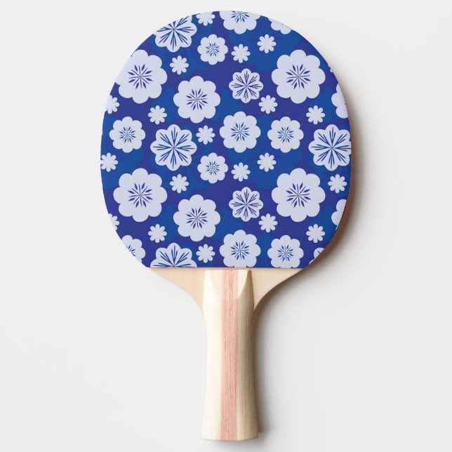 blommamönster pingisracket (Framsidan)