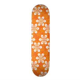 Blommamönster Skateboard Bräda 20 Cm