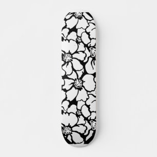 blommamönsterskateboard skateboard bräda 20 cm