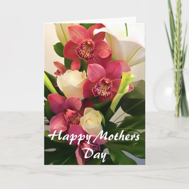 BlommaMothersDay kort (Framsida)