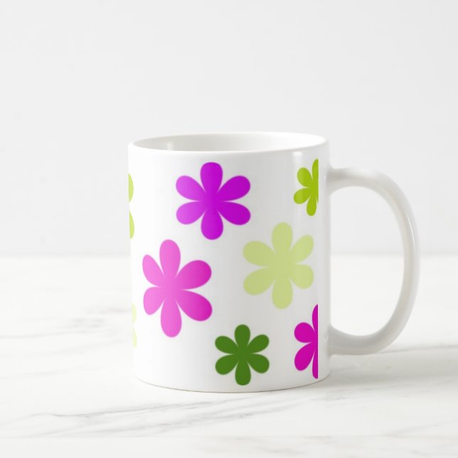 Blommamugg Kaffemugg (Höger)