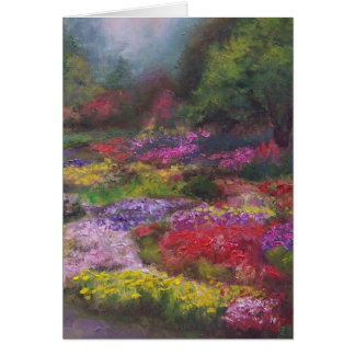 Blomman går hälsningskort