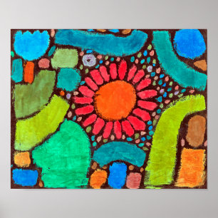 Blomman i Valley, Klee Poster